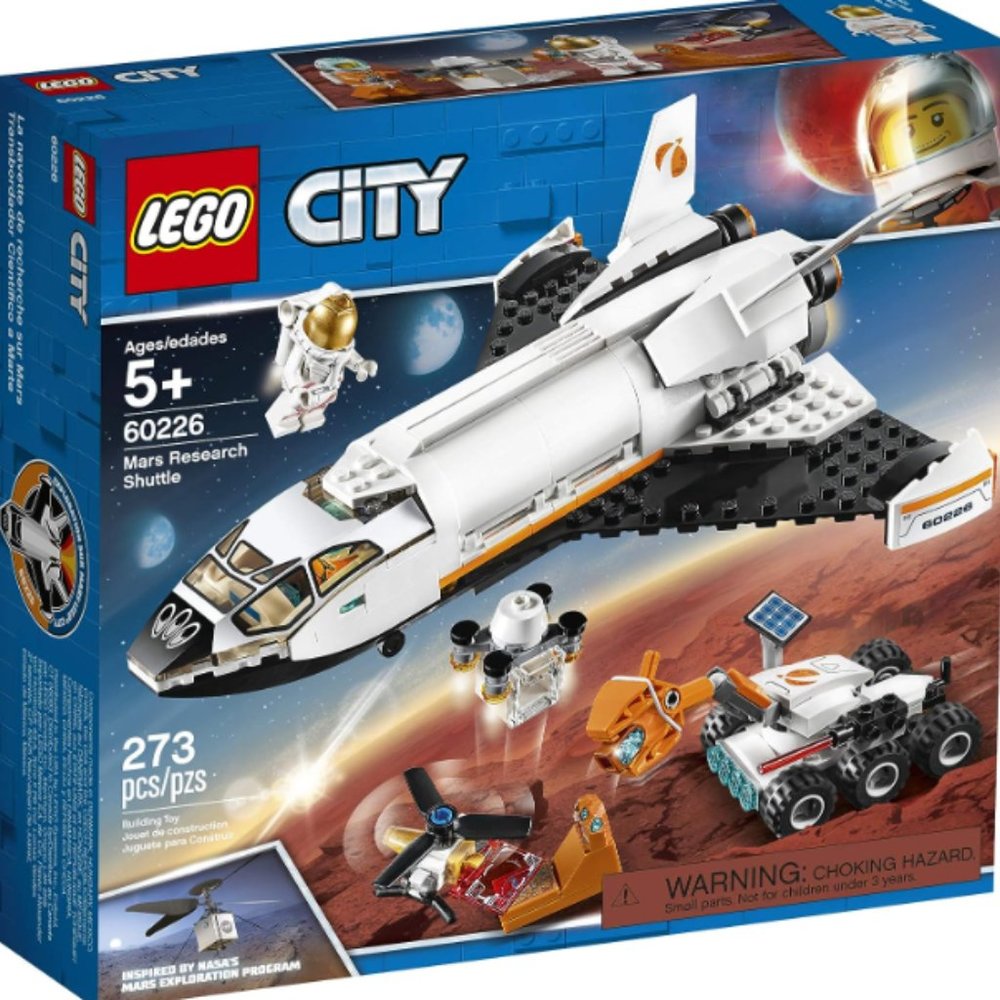 NEW LEGO 60226 City Mars Research Shuttle Sealed Box 273 Pcs